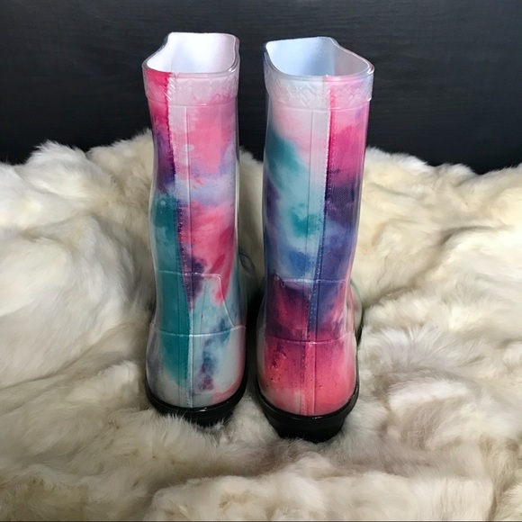 NEW Ugg Watercolor Rain Boots Size 7 Women’s - Picture 5 of 7
